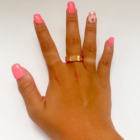 Gold ring (various sizes) - Picture 1 of 1